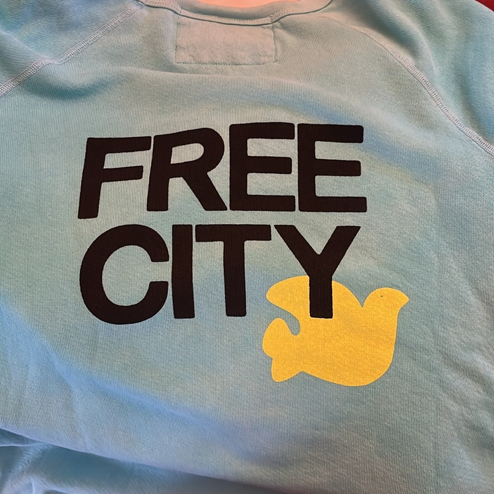 Free City Happy and Gay Raglan Sweatshirt - Picture 5 of 5